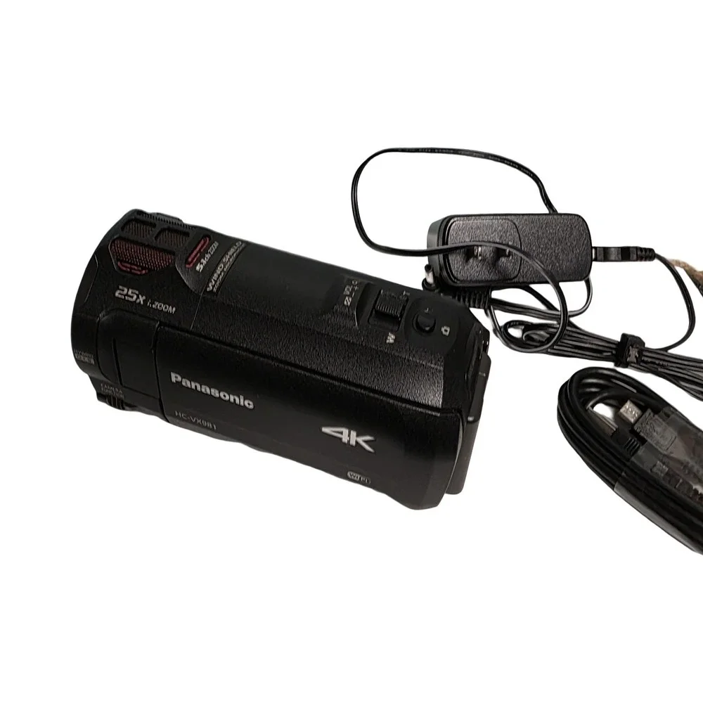 Panasonic HC-VX981K 4K HD Camcorder with 20X LEICA DICOMAR Stabilized Lens
